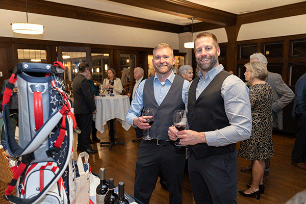 Guests at Benefit Event