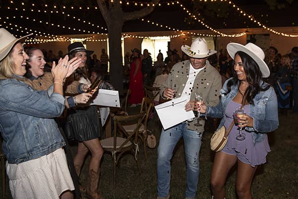 Barn Dance guests