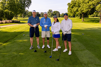 Foursome at ACH Golf Classic