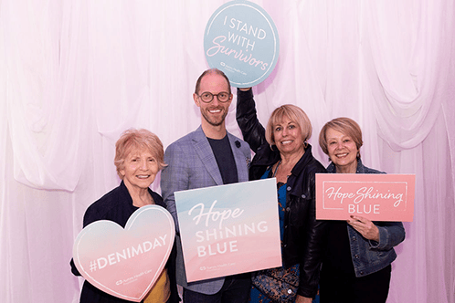 Guests at Hope Shining Blue