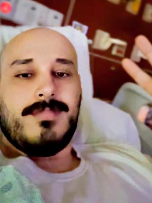 Semir, staying strong during treatment at Advocate Lutheran General Hospital.