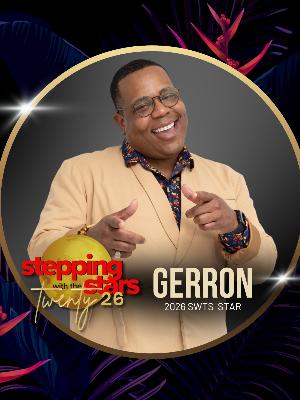 2026 Stepping with the Stars - Gerron Jordan